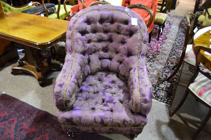 Victorian armchair