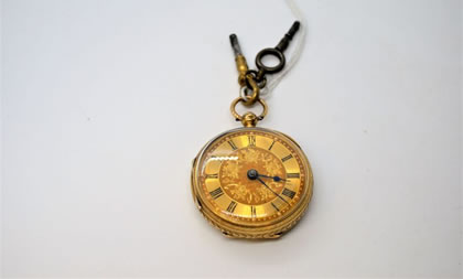 18ct gold watch