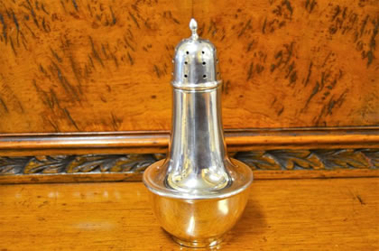 Silver sugar castor