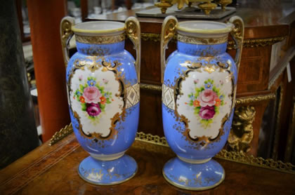Pair noritake vases