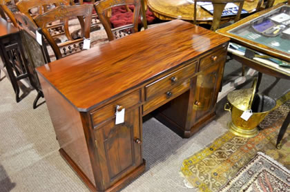 Victorian mahogany desk