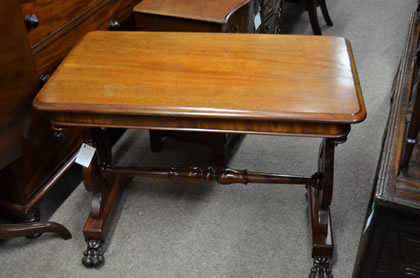 19th century mahogany side table 