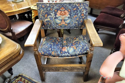 Oak armchair