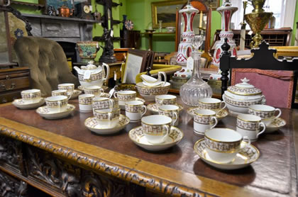 19th century 35 piece tea/coffee set
