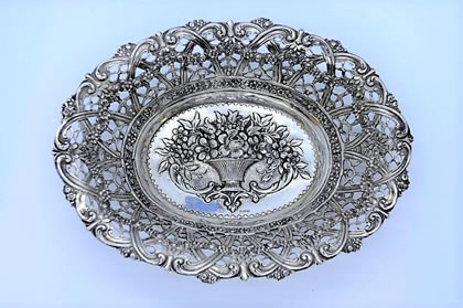 Silver dish