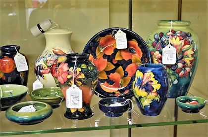 Selection of moorecroft available
