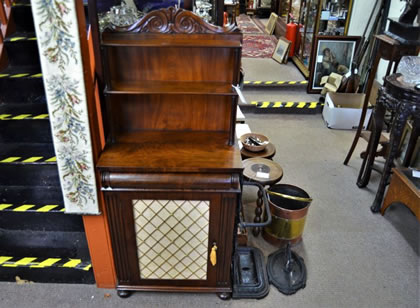 19th century mahogany sideboard  /cabinet