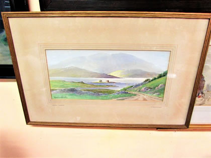 Watercolour drawing by GW Morrison