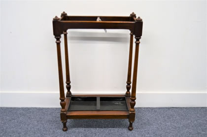 Victorian mahogany stick stand