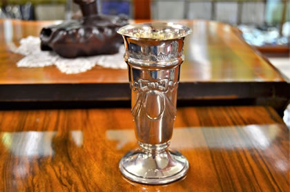Silver vase 