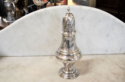 Silver sugar castor