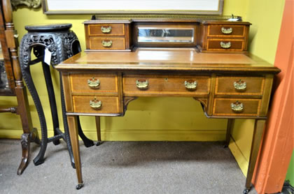 Edwardian mahogany desk