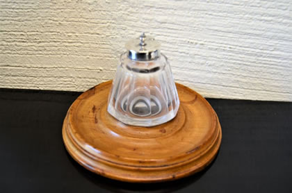 Victorian silver top ink (london)