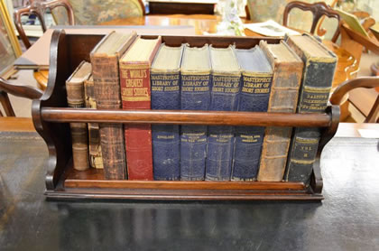 Victorian,mahogany book holder