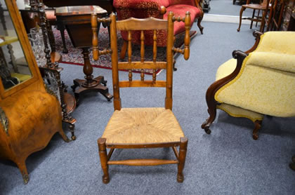 Oak childs chair