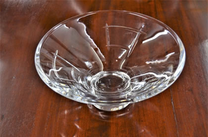 Tyrone cut glass bowl