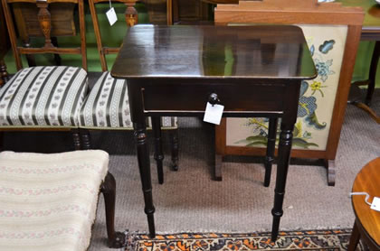 Oak side table