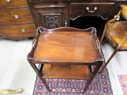 Mahogany occassional table