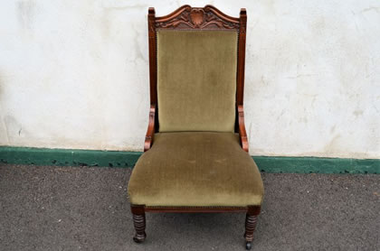 Victorian armchair