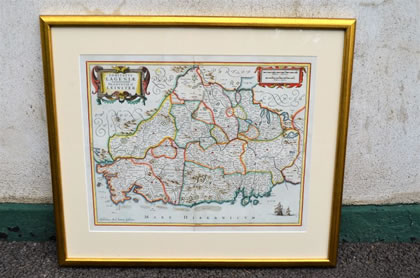 17th century map 
