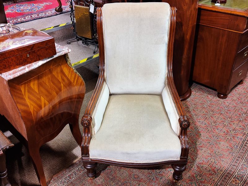 Victorian mahogany chair