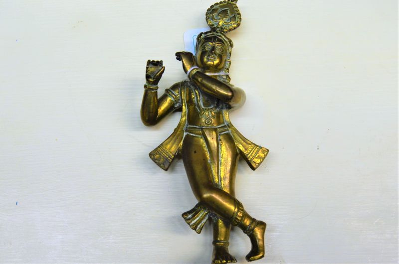 Brass indian goddess figure