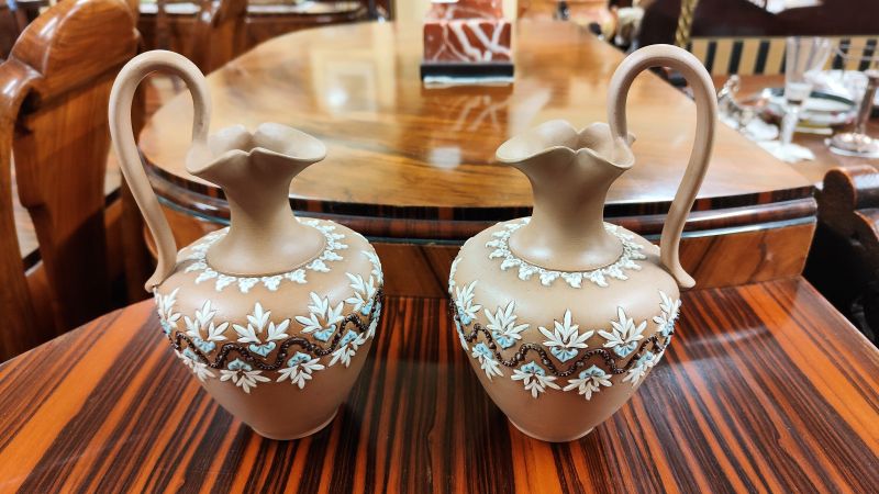 Pair of doulton ewers
