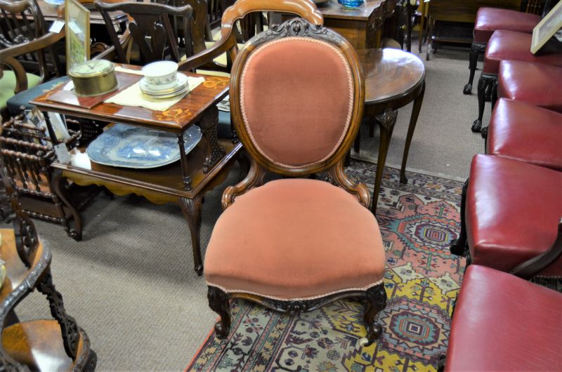 Victorian mahogany chair