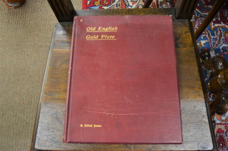 One volume old english gold plate by alfred jones