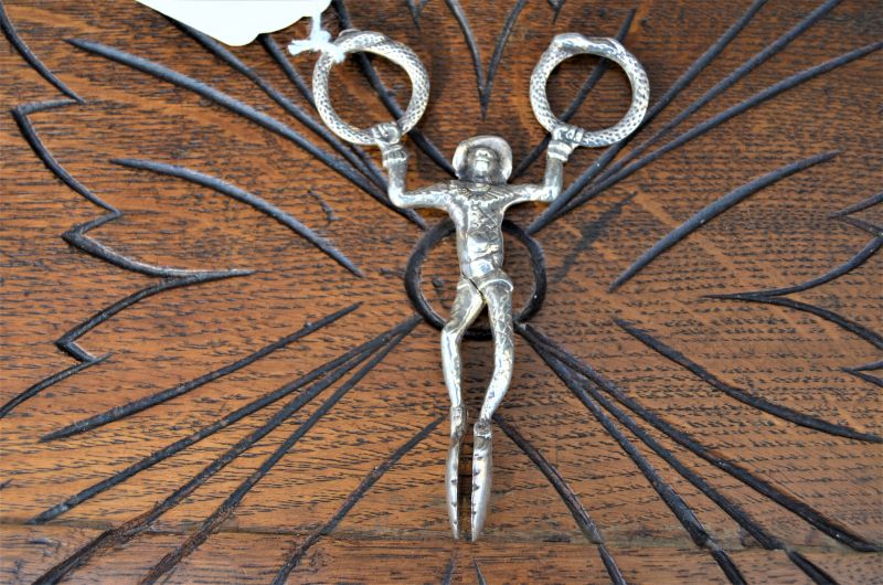 Silver sugar tongs