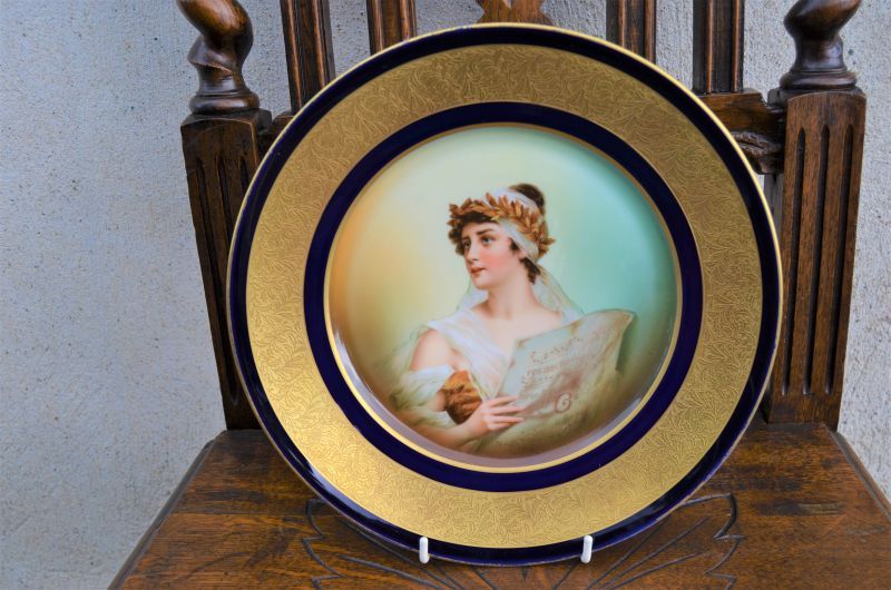 porcelain vienna plate