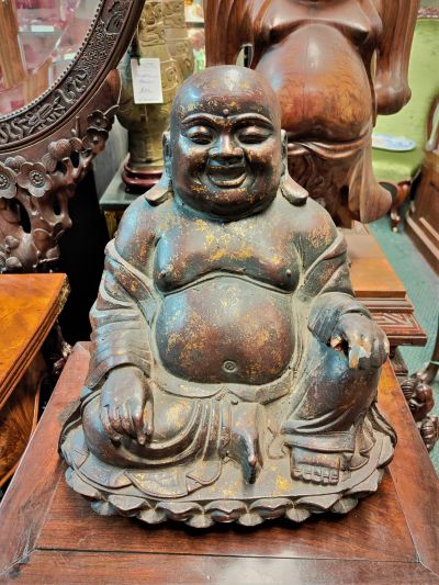 19th century bronze buddha