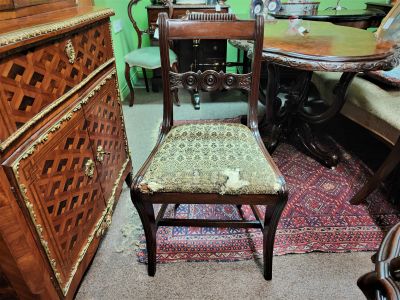 Georgian mahogany chair