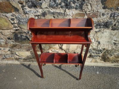 Mahogany bookstand