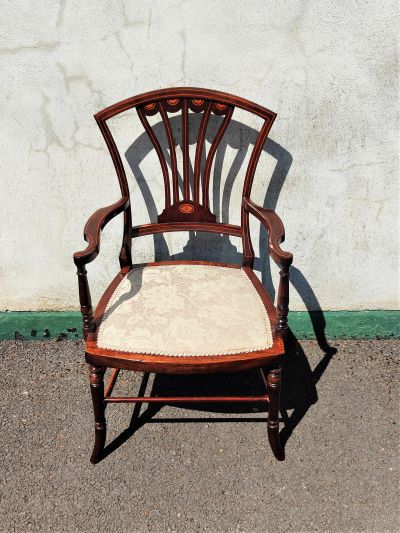 Edwardian armchair
