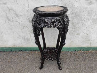 Chinese cherrywood plantstand