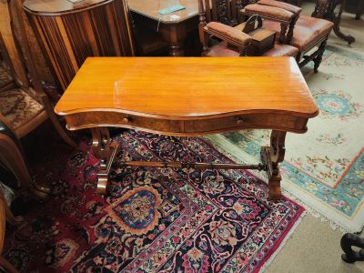 Victorian mahogany side table