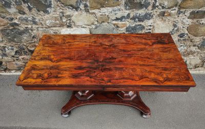 19th century rosewood centre table