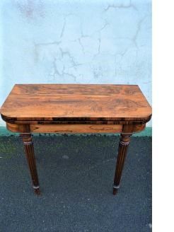 Early rosewood tea-table