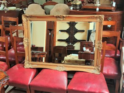 Gilt framed mirror