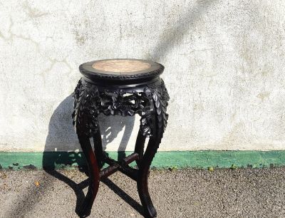 Chinese cherrywood plant stand
