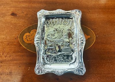 Silver pin tray