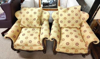 Pair of 1930s armchairs