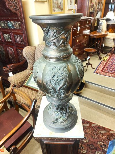 19th century chinese bronze vase