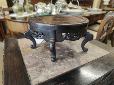 Chinese carved wooden stand
