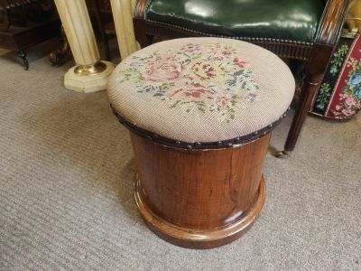 Victorian mahogany commode 