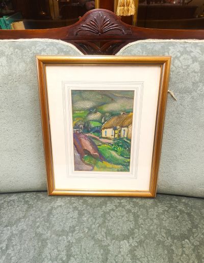 Watercolour signed olive henry