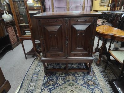 18th century oak cabinet