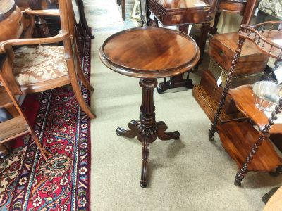Mahogany wine table