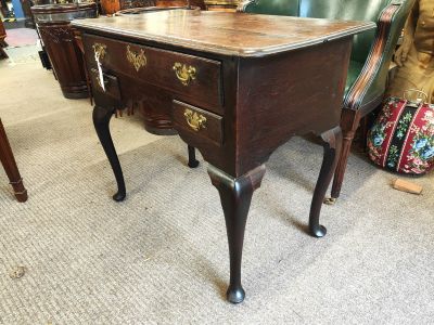 18th century oak low boy 